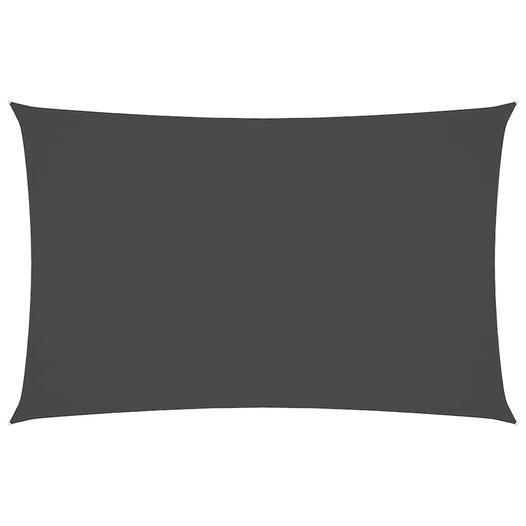vidaXL Sunshade Sail Oxford Fabric Rectangular 2x5 m Anthracite