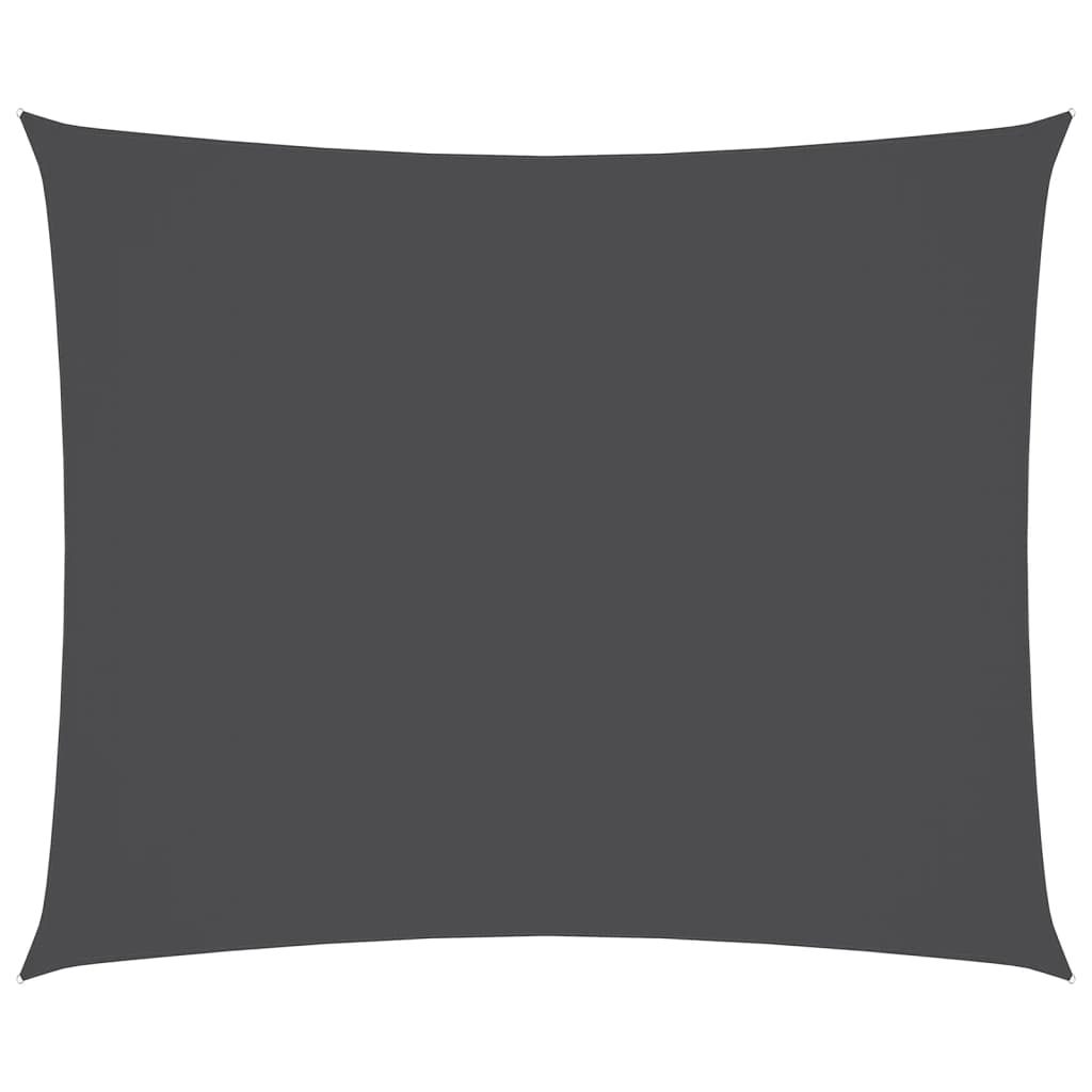 vidaXL Sunshade Sail Oxford Fabric Rectangular 2.5x3.5 m Anthracite