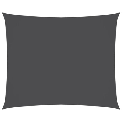 vidaXL Sunshade Sail Oxford Fabric Rectangular 2.5x3.5 m Anthracite