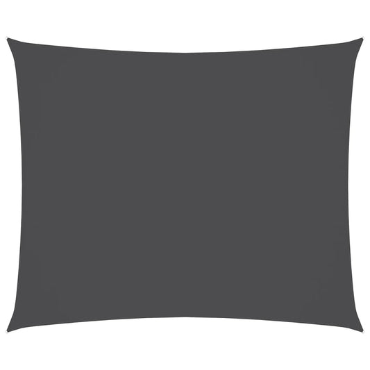 vidaXL Sunshade Sail Oxford Fabric Rectangular 2.5x3.5 m Anthracite