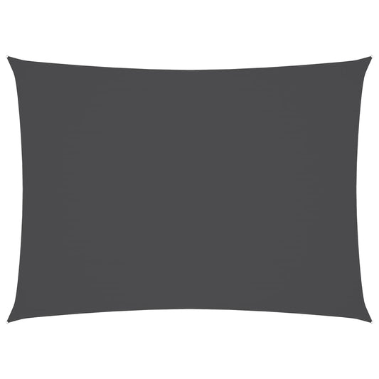 vidaXL Sunshade Sail Oxford Fabric Rectangular 2.5x4 m Anthracite