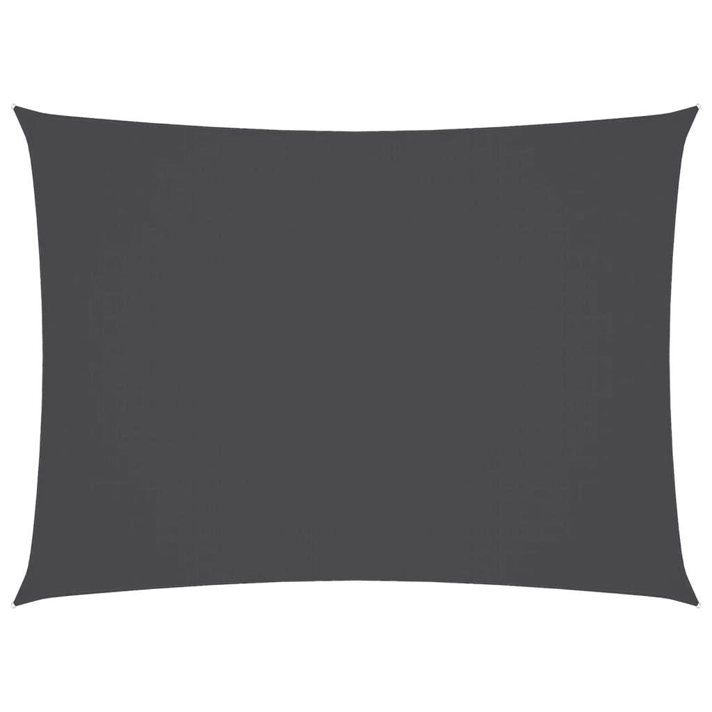 vidaXL Sunshade Sail Oxford Fabric Rectangular 2.5x4.5 m Anthracite