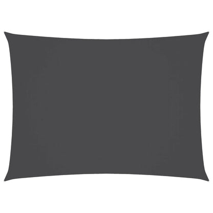 vidaXL Sunshade Sail Oxford Fabric Rectangular 2.5x4.5 m Anthracite