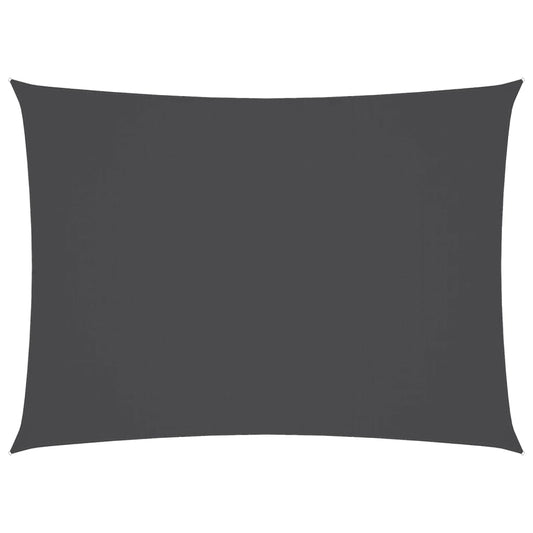 vidaXL Sunshade Sail Oxford Fabric Rectangular 2.5x4.5 m Anthracite