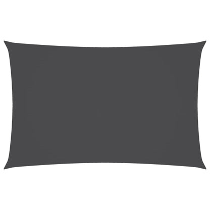 vidaXL Sunshade Sail Oxford Fabric Rectangular 2.5x5 m Anthracite