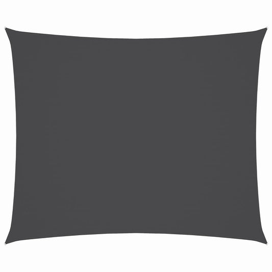 vidaXL Sunshade Sail Oxford Fabric Rectangular 3x4 m Anthracite