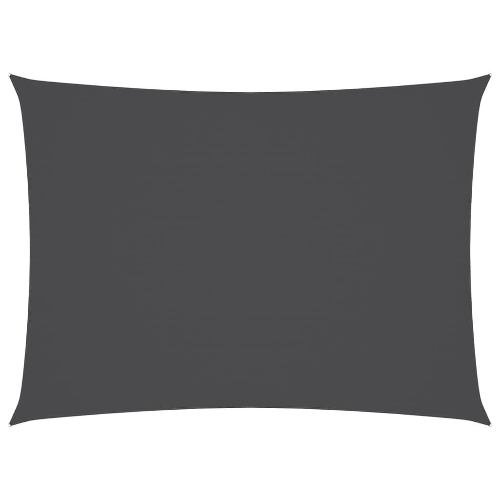 vidaXL Sunshade Sail Oxford Fabric Rectangular 3x4.5 m Anthracite