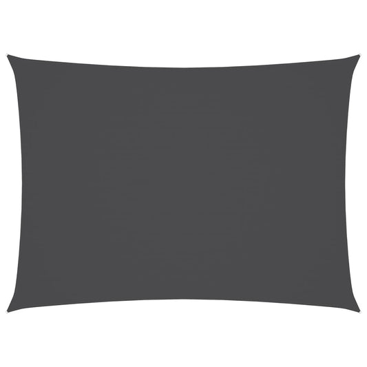 vidaXL Sunshade Sail Oxford Fabric Rectangular 3x4.5 m Anthracite