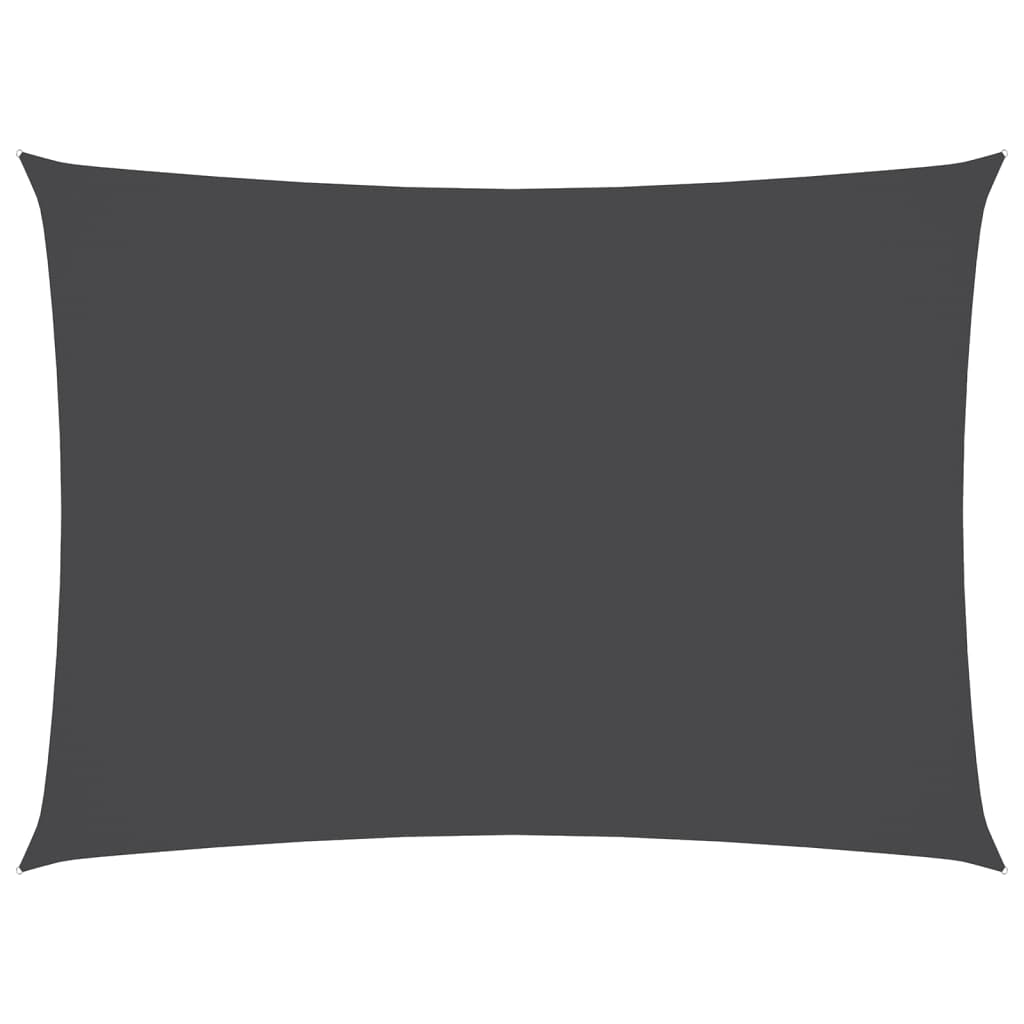 vidaXL Sunshade Sail Oxford Fabric Rectangular 3x5 m Anthracite