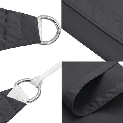 vidaXL Sunshade Sail Oxford Fabric Rectangular 3x5 m Anthracite