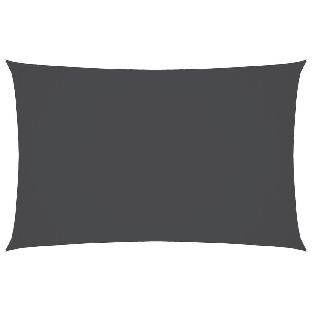 vidaXL Sunshade Sail Oxford Fabric Rectangular 3x6 m Anthracite