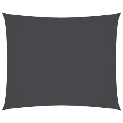 vidaXL Sunshade Sail Oxford Fabric Rectangular 3.5x4.5 m Anthracite
