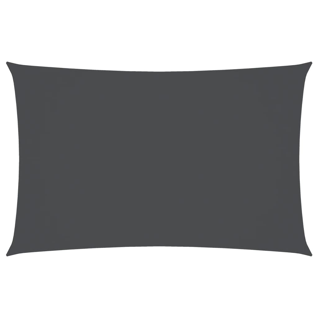 vidaXL Sunshade Sail Oxford Fabric Rectangular 3.5x5 m Anthracite