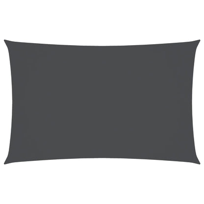 vidaXL Sunshade Sail Oxford Fabric Rectangular 3.5x5 m Anthracite