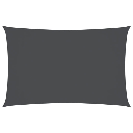 vidaXL Sunshade Sail Oxford Fabric Rectangular 3.5x5 m Anthracite