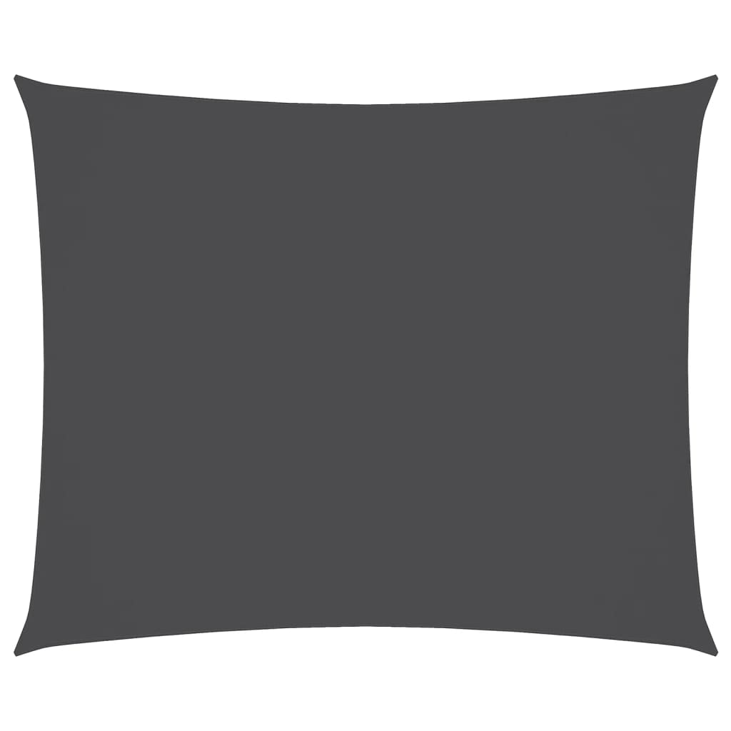 vidaXL Sunshade Sail Oxford Fabric Rectangular 4x5 m Anthracite