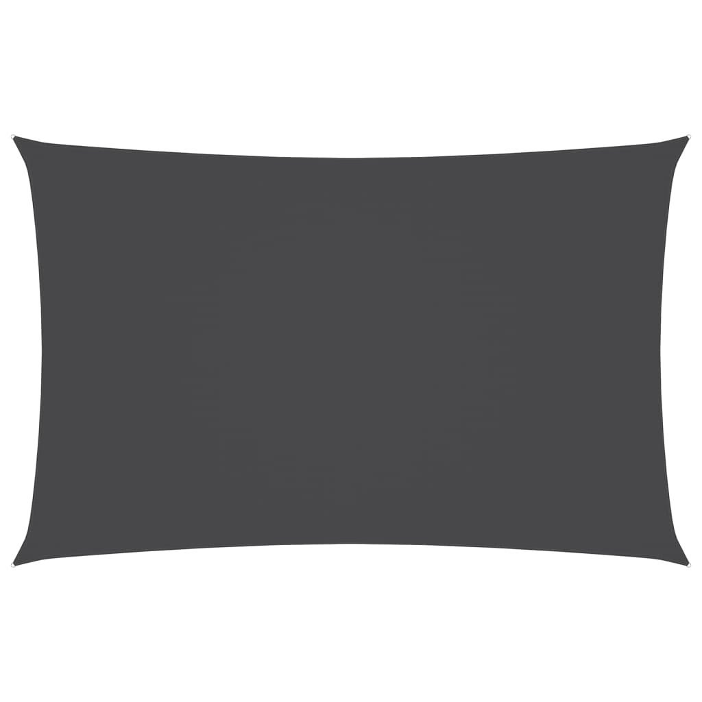 vidaXL Sunshade Sail Oxford Fabric Rectangular 4x7 m Anthracite