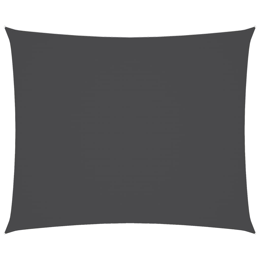 vidaXL Sunshade Sail Oxford Fabric Rectangular 5x6 m Anthracite