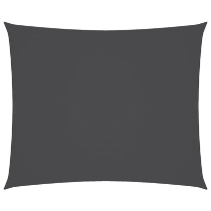 vidaXL Sunshade Sail Oxford Fabric Rectangular 5x6 m Anthracite