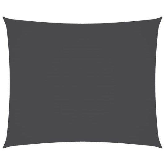 vidaXL Sunshade Sail Oxford Fabric Rectangular 5x6 m Anthracite