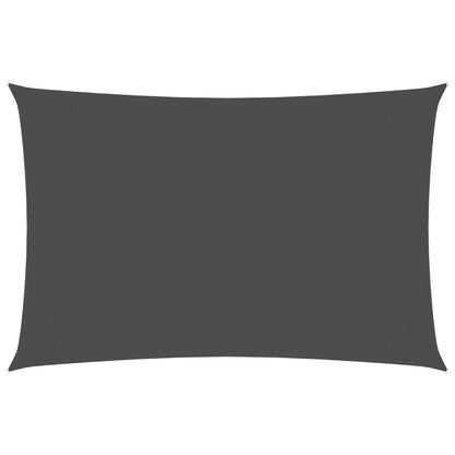 vidaXL Sunshade Sail Oxford Fabric Rectangular 6x8 m Anthracite