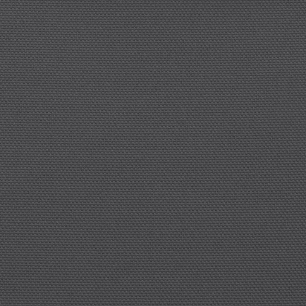 vidaXL Sun Sail | Anthracite | PU coated oxford fabric | 3 x 3 x 4.24 m