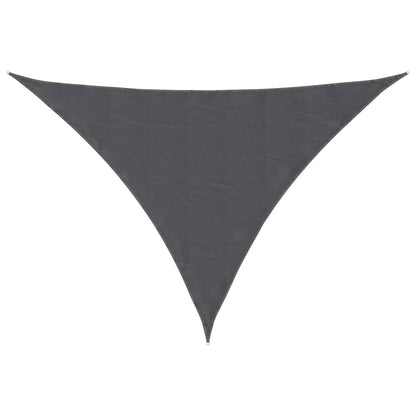 135118 vidaXL Sunshade Sail Oxford Fabric Triangular 3x4x5 m Anthracite