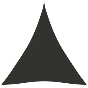 vidaXL Sunshade Sail Oxford Fabric Triangular 4x5x5 m Anthracite