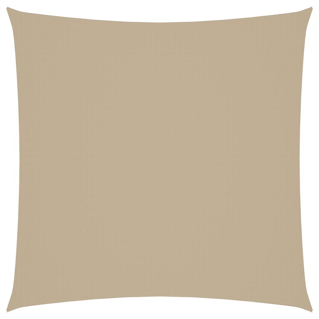 135136 vidaXL Sunshade Sail Oxford Fabric Square 2,5x2,5 m Beige