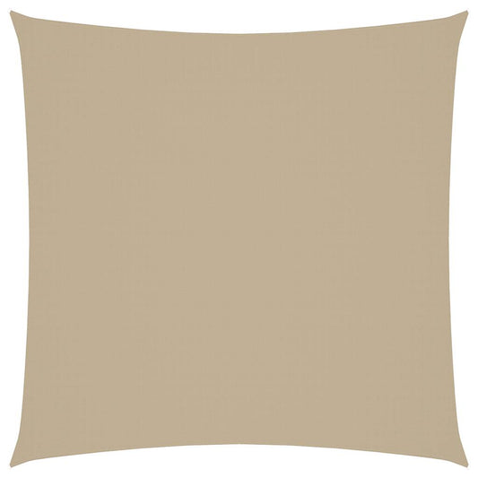 135136 vidaXL Sunshade Sail Oxford Fabric Square 2,5x2,5 m Beige