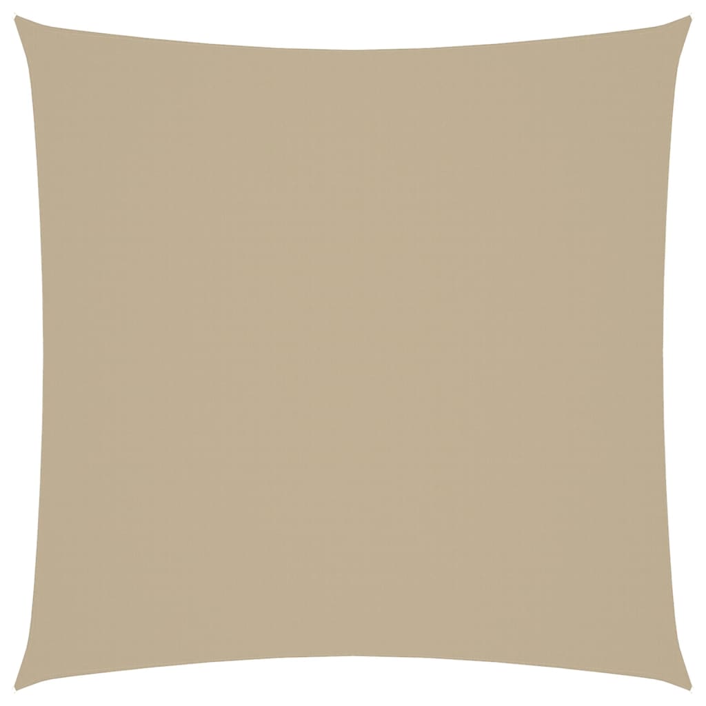 vidaXL Sunshade Sail Oxford Fabric Square 3x3 m Beige