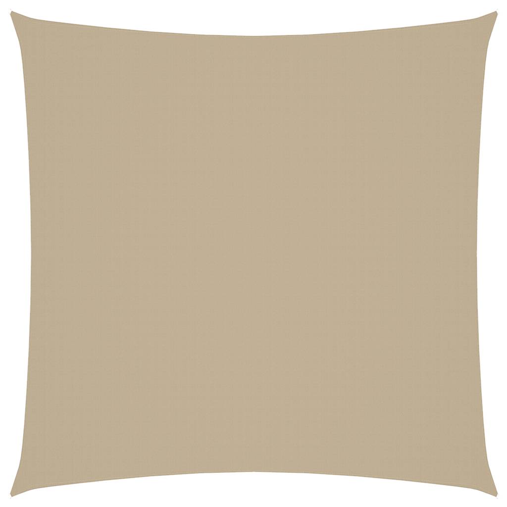 135140 vidaXL Sunshade Sail Oxford Fabric Square 4,5x4,5 m Beige