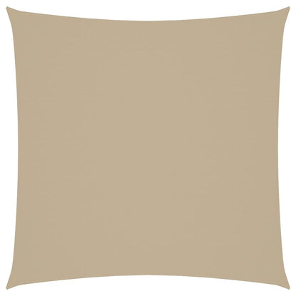 vidaXL Sunshade Sail Oxford Fabric Square 6x6 m Beige
