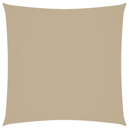 vidaXL Sunshade Sail Oxford Fabric Square 7x7 m Beige