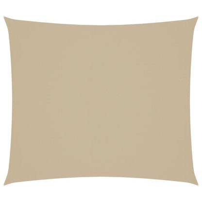 vidaXL Sunshade Sail Oxford Fabric Rectangular 2x2.5 m Beige