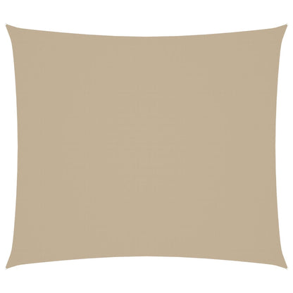 vidaXL Sunshade Sail Oxford Fabric Rectangular 2.5x3 m Beige