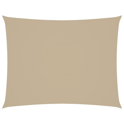 vidaXL Sunshade Sail Oxford Fabric Rectangular 2.5x3.5 m Beige