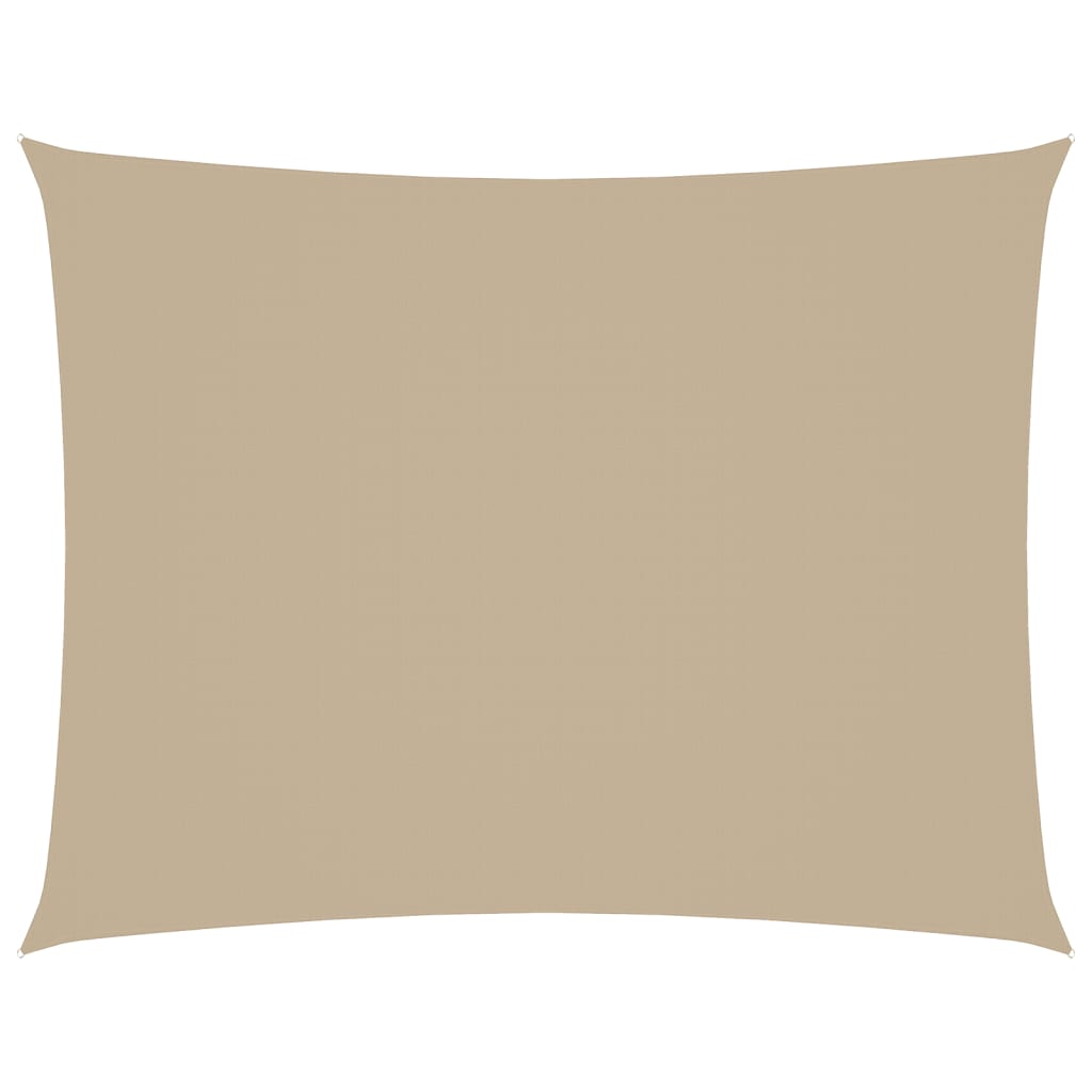 vidaXL Sunshade Sail Oxford Fabric Rectangular 2.5x4 m Beige