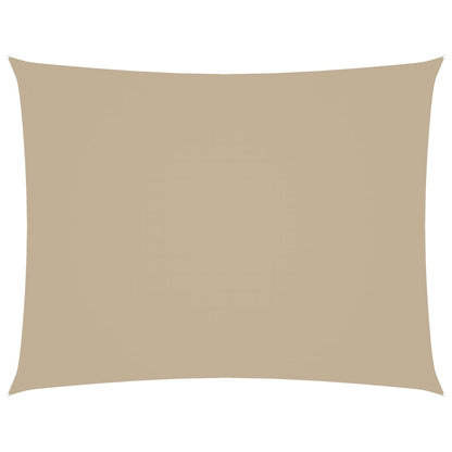 vidaXL Sunshade Sail Oxford Fabric Rectangular 2.5x4 m Beige