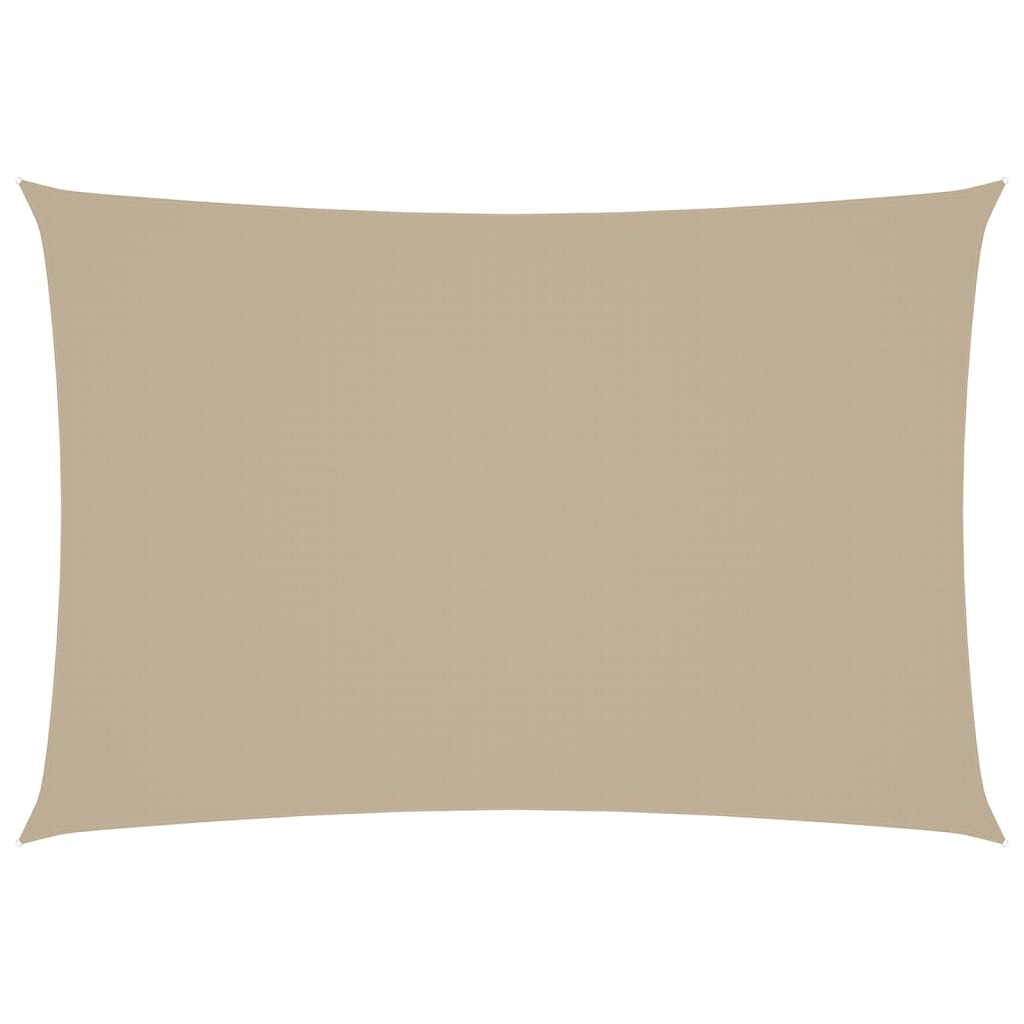 vidaXL Sunshade Sail Oxford Fabric Rectangular 2.5x4.5 m Beige