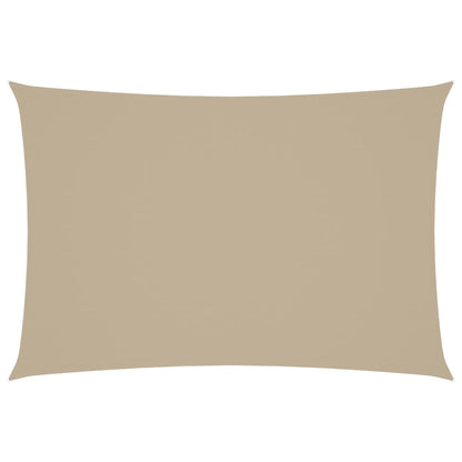 vidaXL Sunshade Sail Oxford Fabric Rectangular 2.5x4.5 m Beige