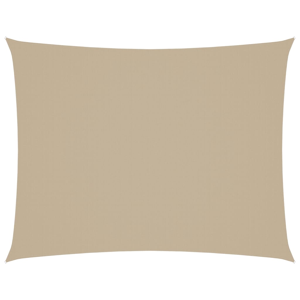vidaXL Sunshade Sail Oxford Fabric Rectangular 3x4 m Beige