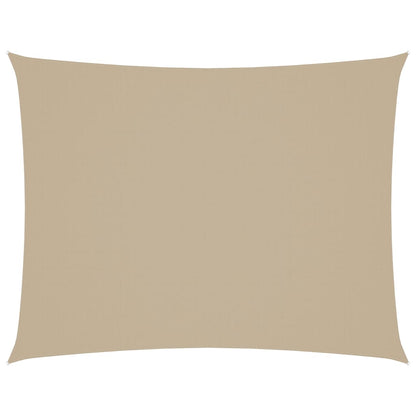 vidaXL Sunshade Sail Oxford Fabric Rectangular 3x4 m Beige