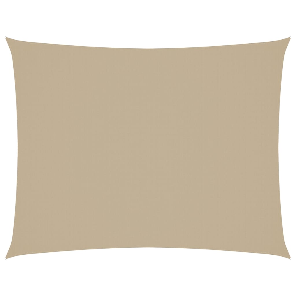 vidaXL Sunshade Sail Oxford Fabric Rectangular 3x6 m Beige