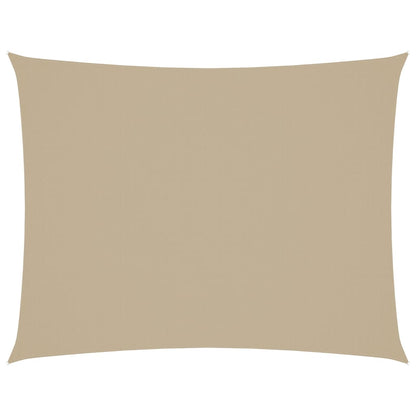 vidaXL Sunshade Sail Oxford Fabric Rectangular 3x6 m Beige