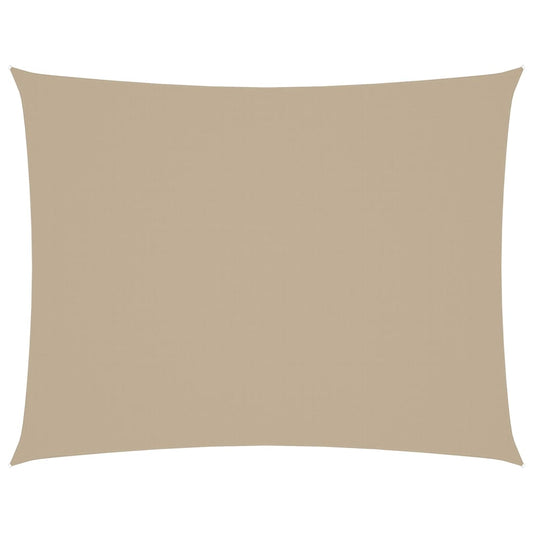 vidaXL Sunshade Sail Oxford Fabric Rectangular 5x6 m Beige