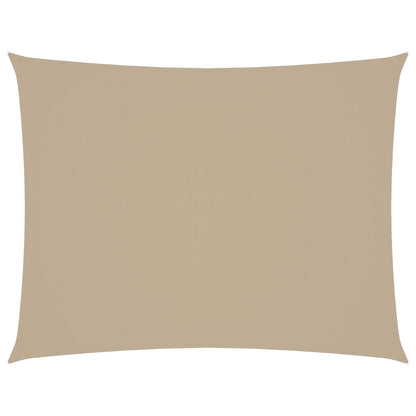 vidaXL Sunshade Sail Oxford Fabric Rectangular 6x7 m Beige