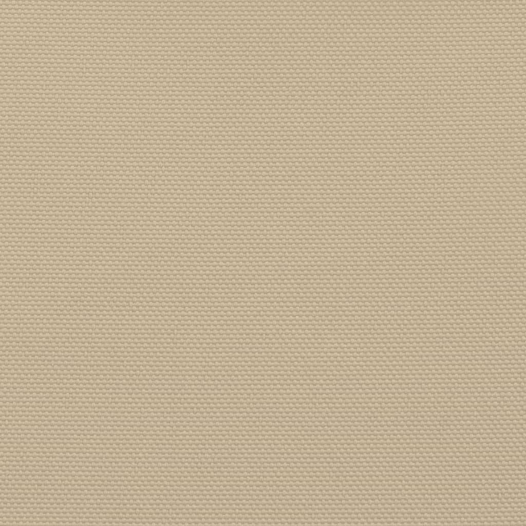 vidaXL Sunshade Sail Oxford Fabric Triangular 5x7x7 m Beige