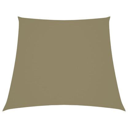 vidaXL Sunshade Sail Oxford Fabric Trapezium 2/4x3 m Beige