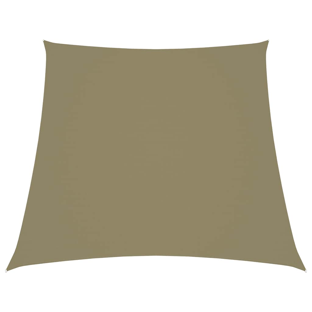 135186 vidaXL Sunshade Sail Oxford Fabric Trapezium 2/4x3 m Beige